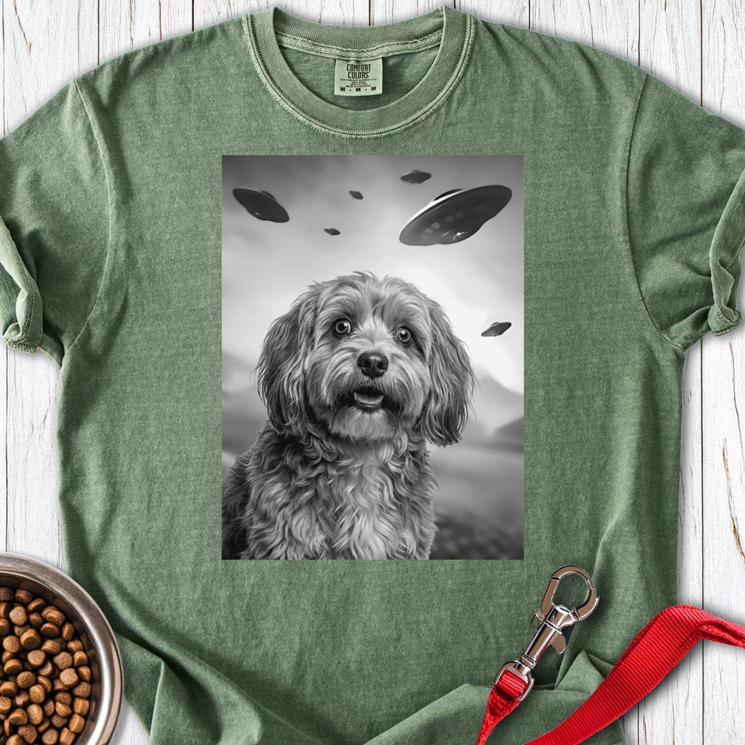 Havanese UFO Premium Tee Moss
