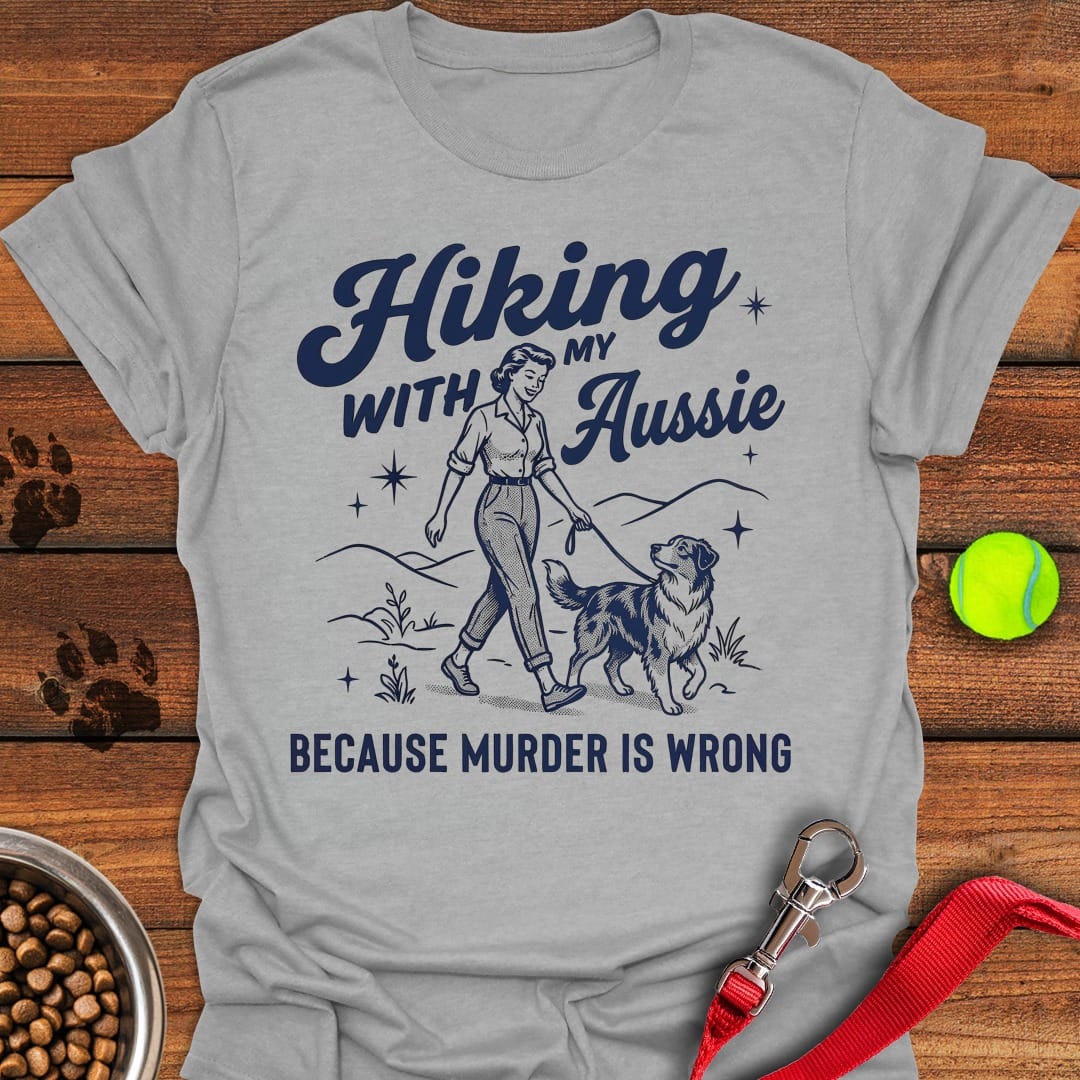 Hiking Australian Shepherd Sport Grey