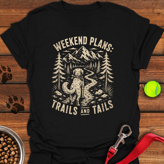 Hiking Golden Retriever Black