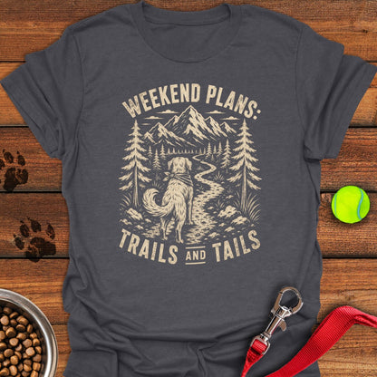 Hiking Golden Retriever Dark Heather