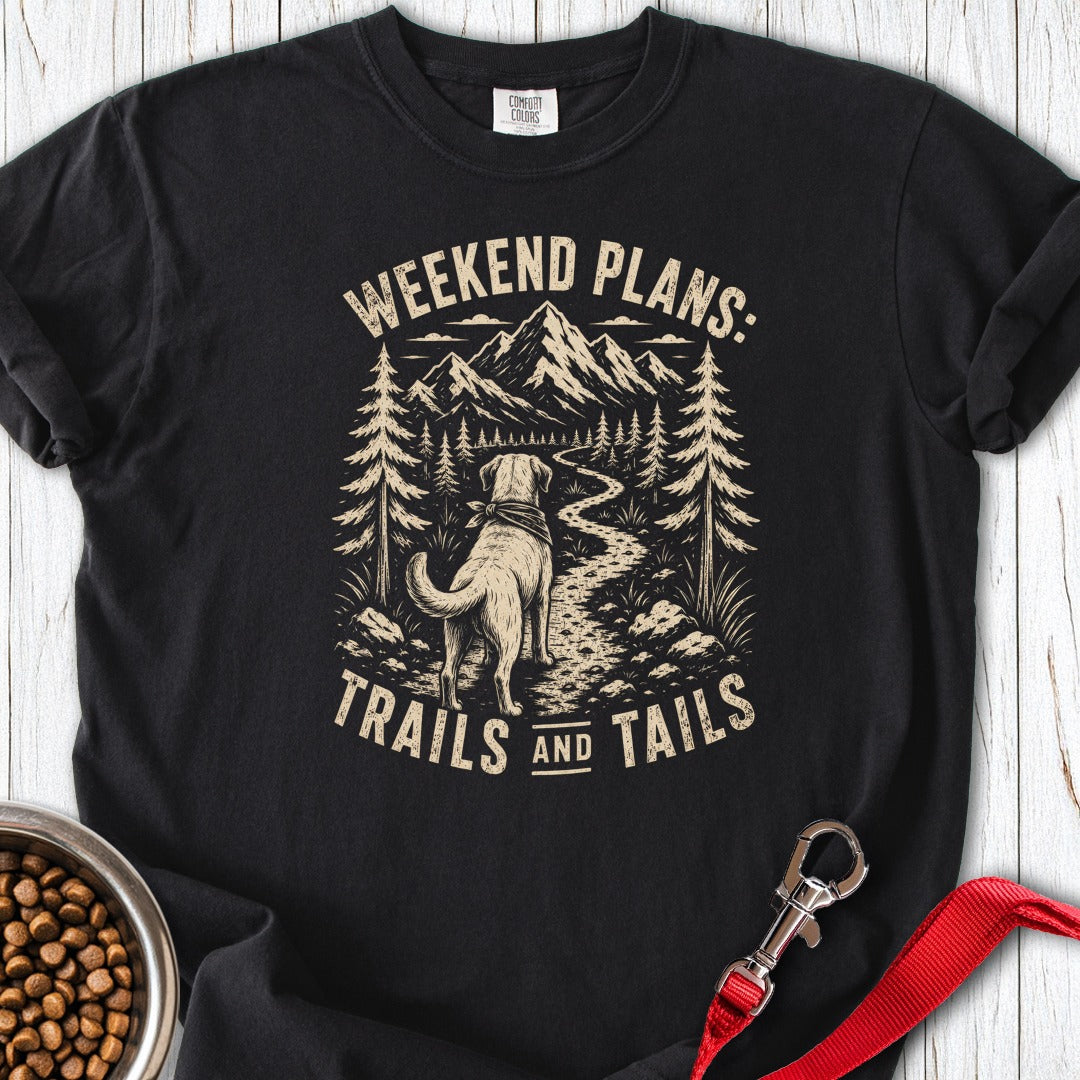 Hiking Labrador Premium Tee Black