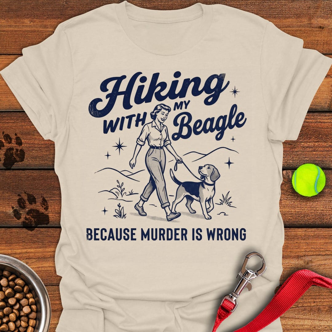 Hiking With My Beagle Natural