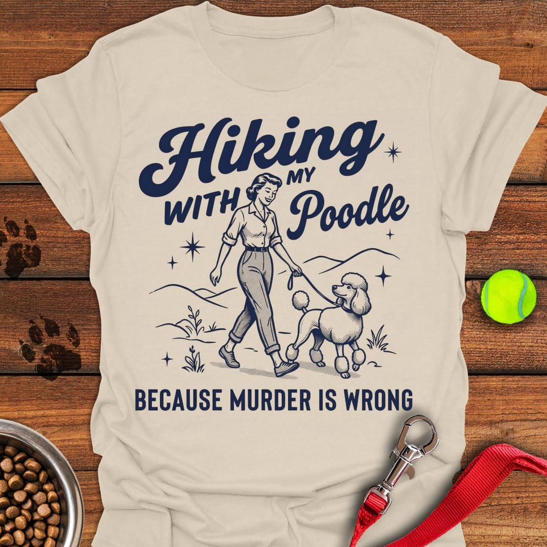 Hiking With My Poodle Natural