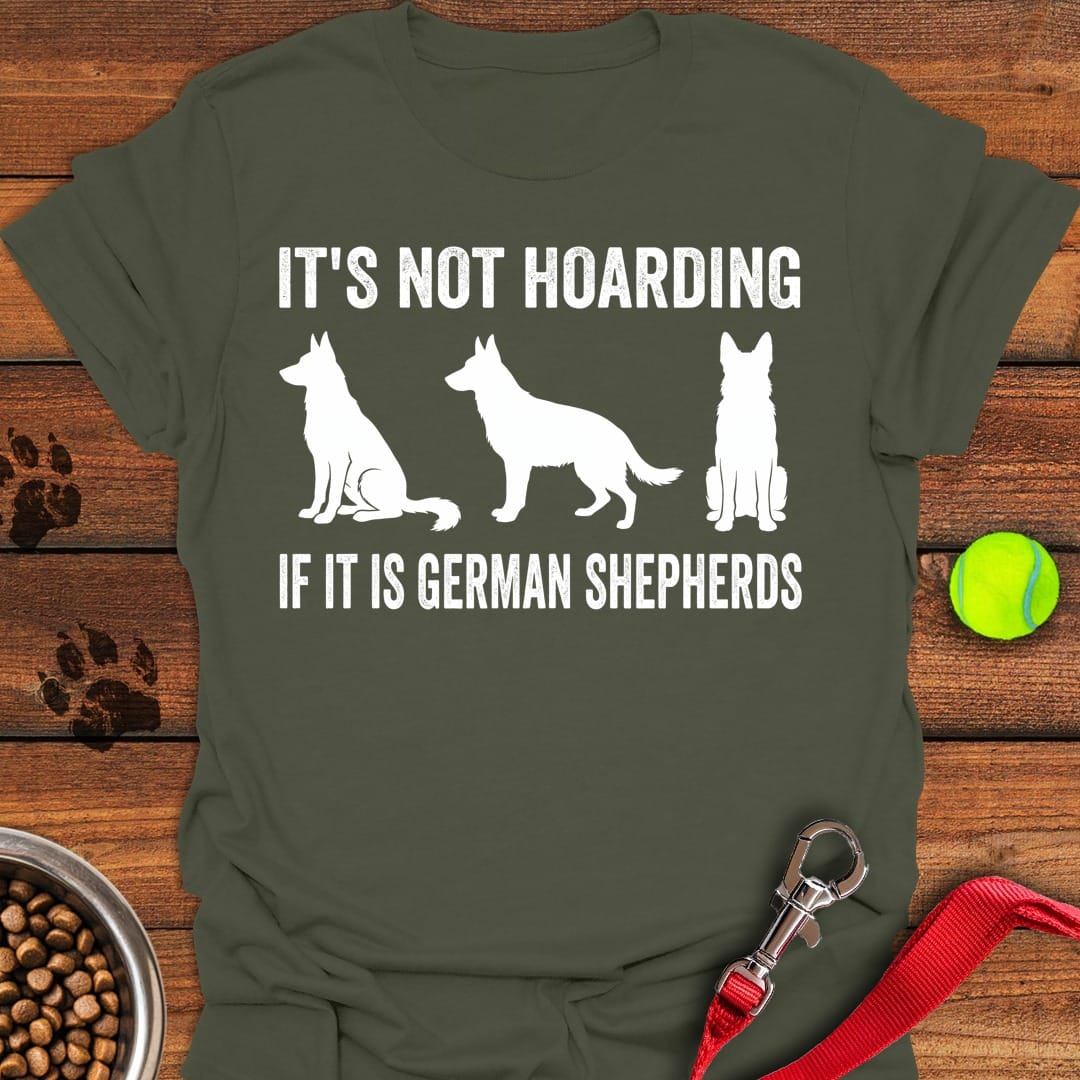 Hoarding German Shepherds Military Green