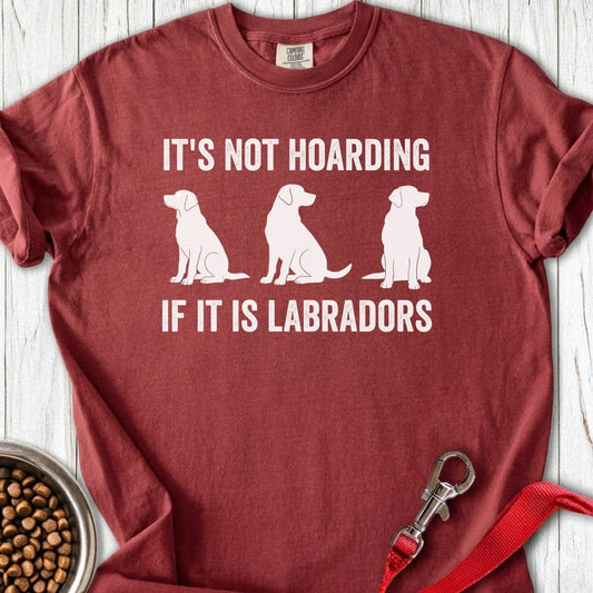 Hoarding Labradors Premium Tee Brick