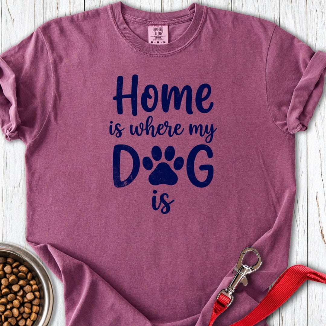 Home Dog Premium Tee Berry