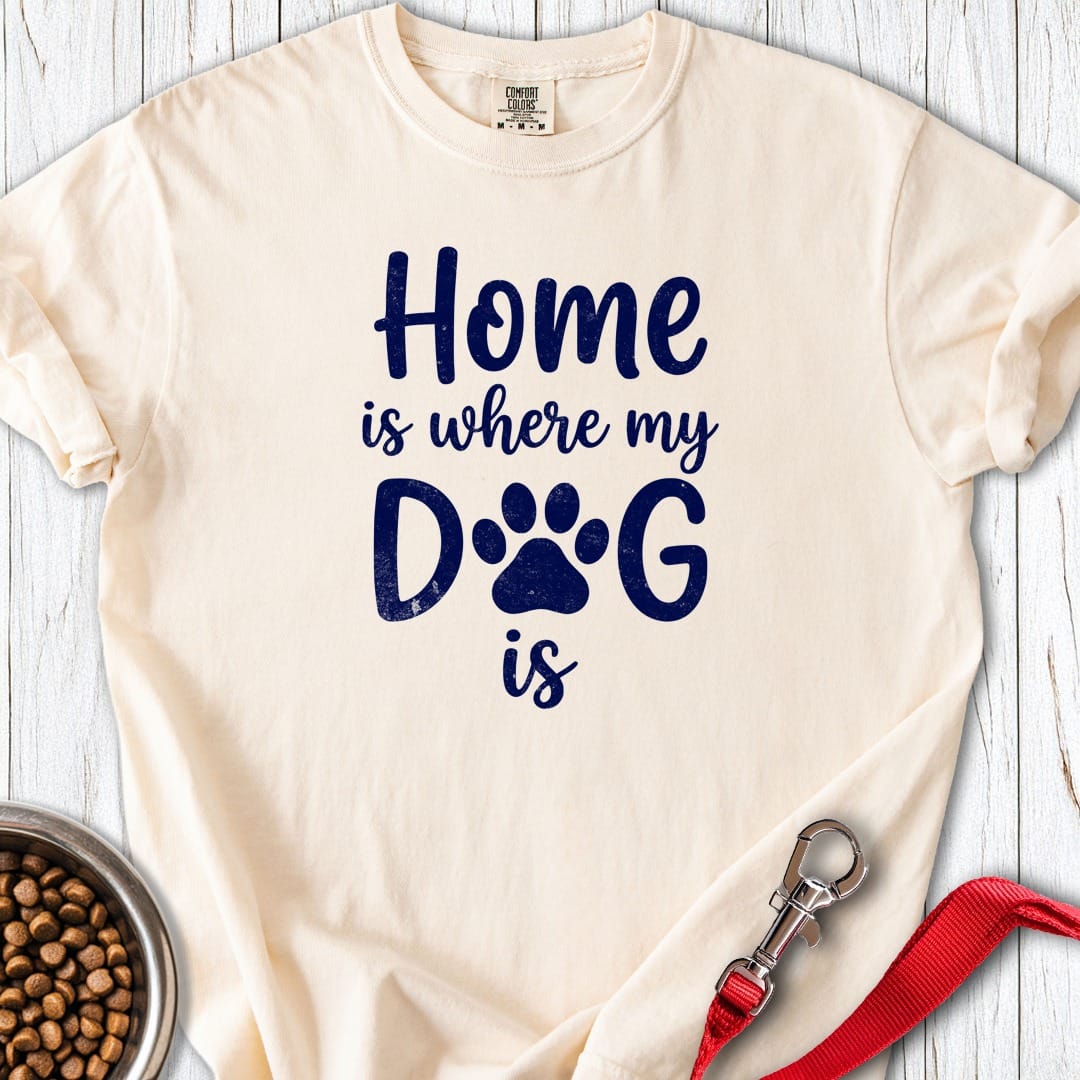 Home Dog Premium Tee Ivory
