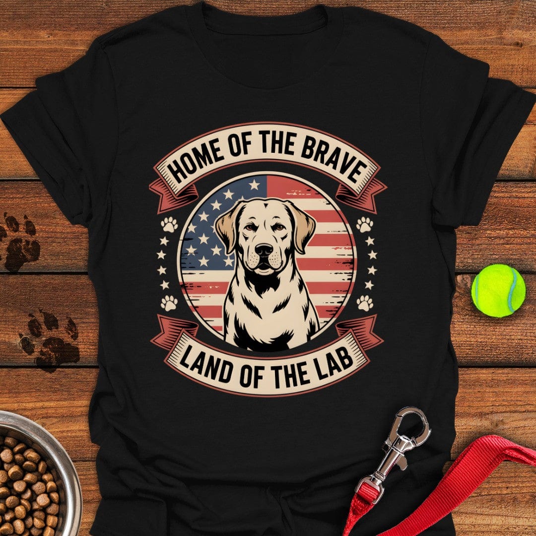 Land of the Lab T-Shirt Black