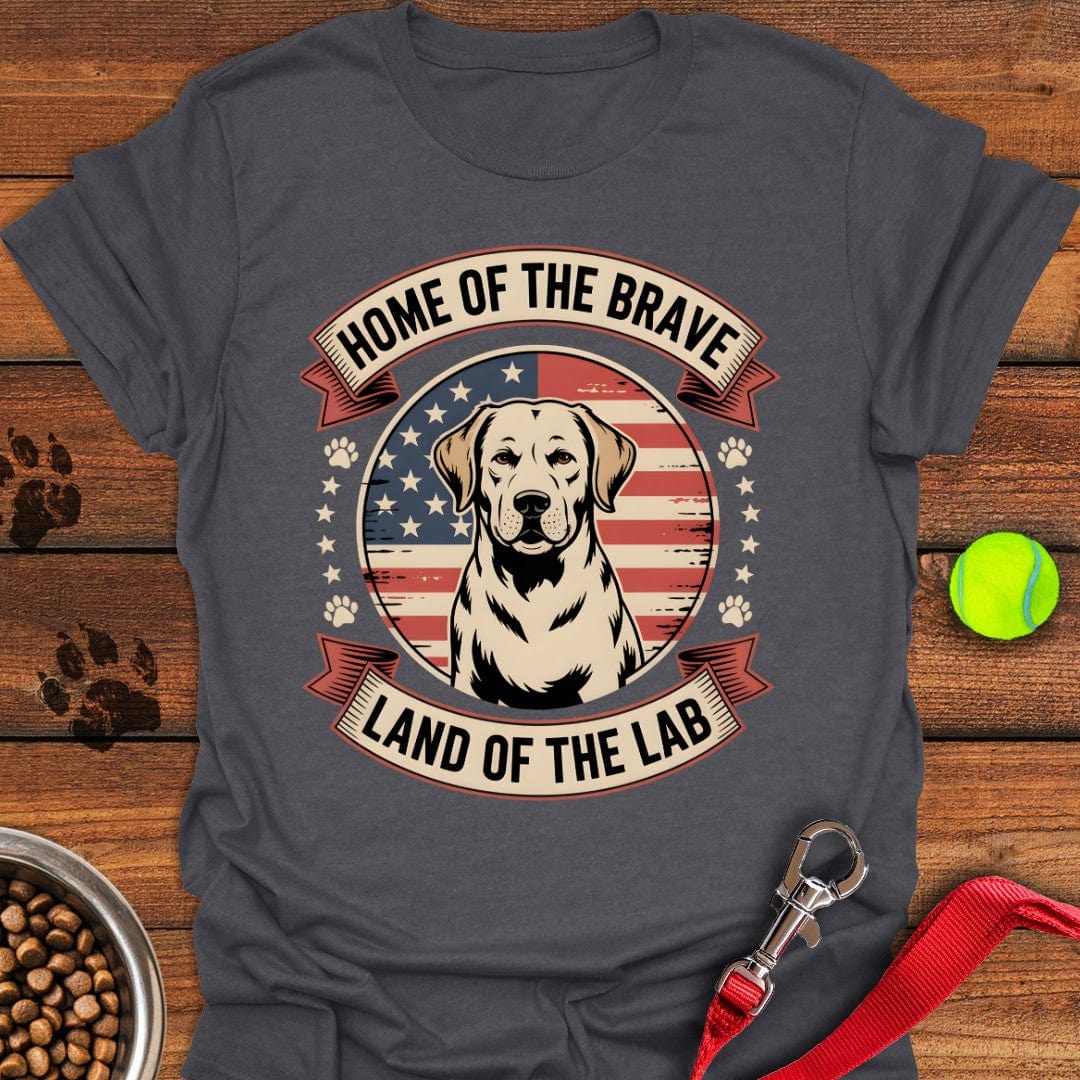 Land of the Lab T-Shirt Dark Heather