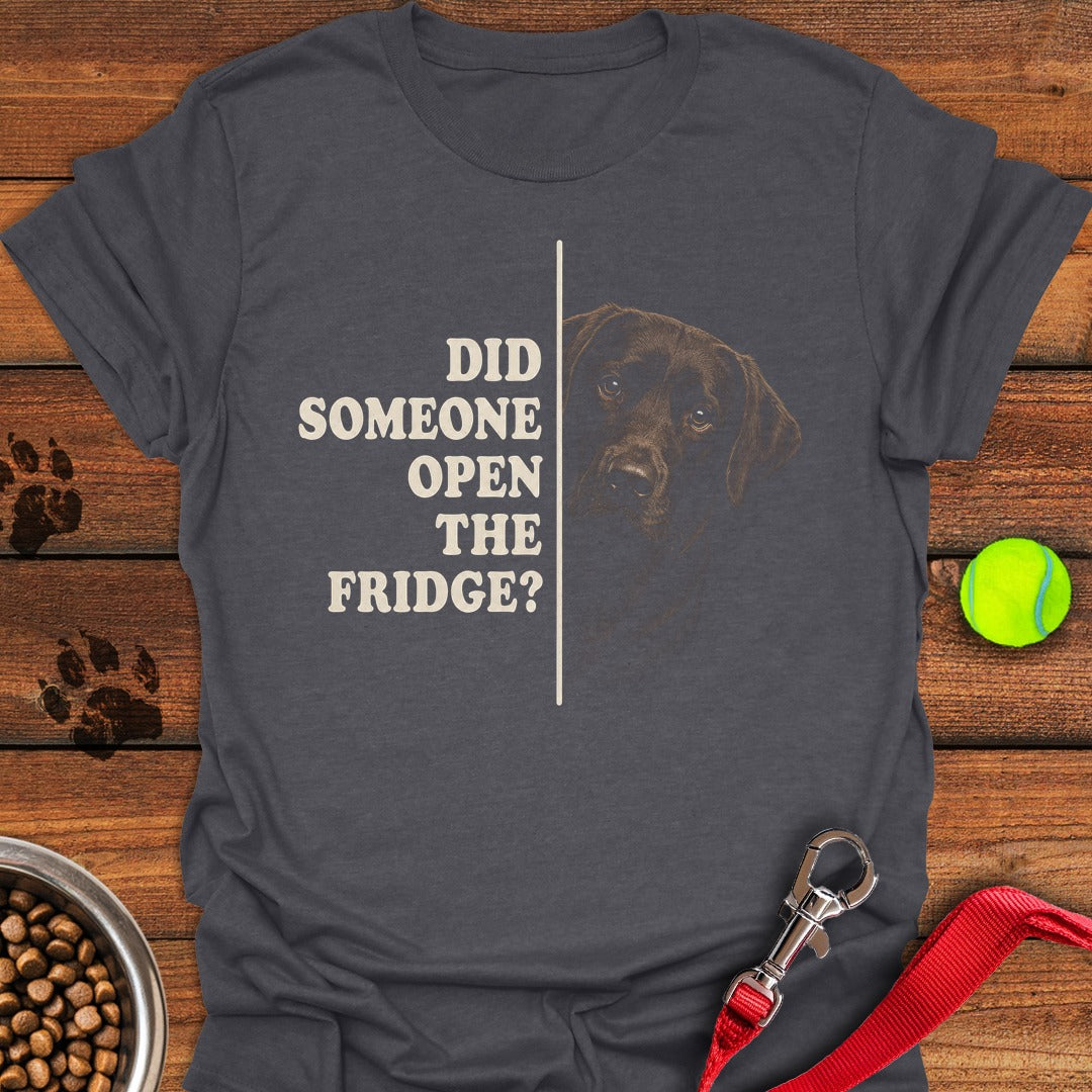 Hungry Chocolate Lab Dark Heather