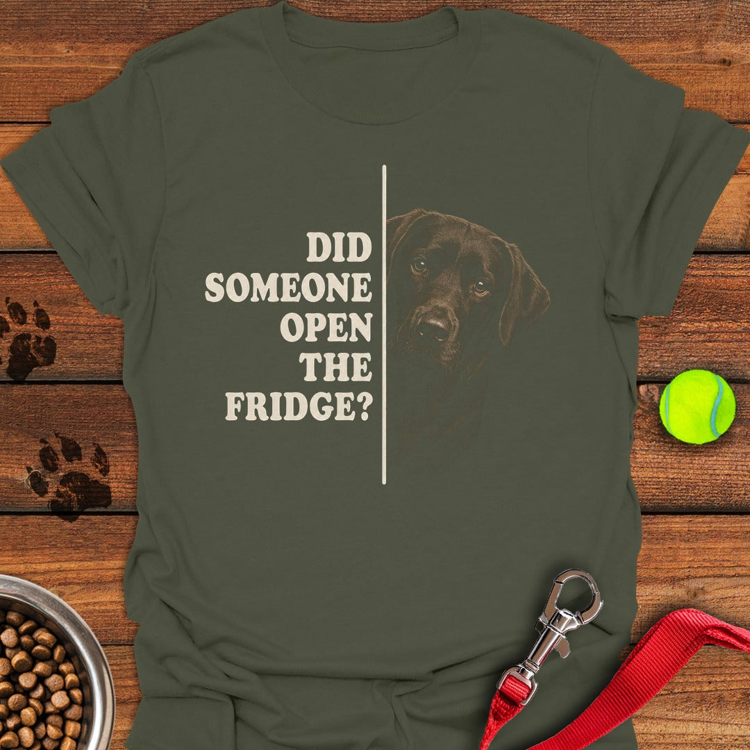 Hungry Chocolate Lab Military Green
