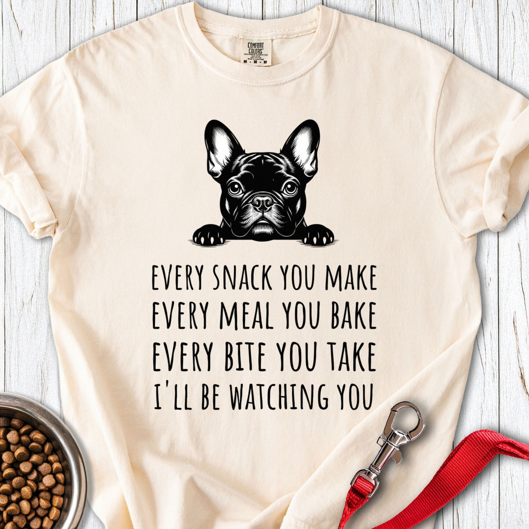 Hungry Frenchie Premium Tee Ivory
