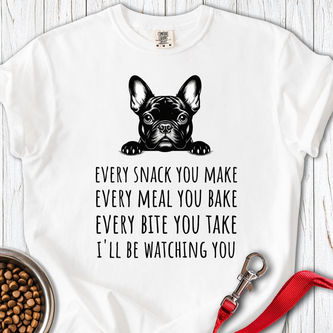 Hungry Frenchie Premium Tee White