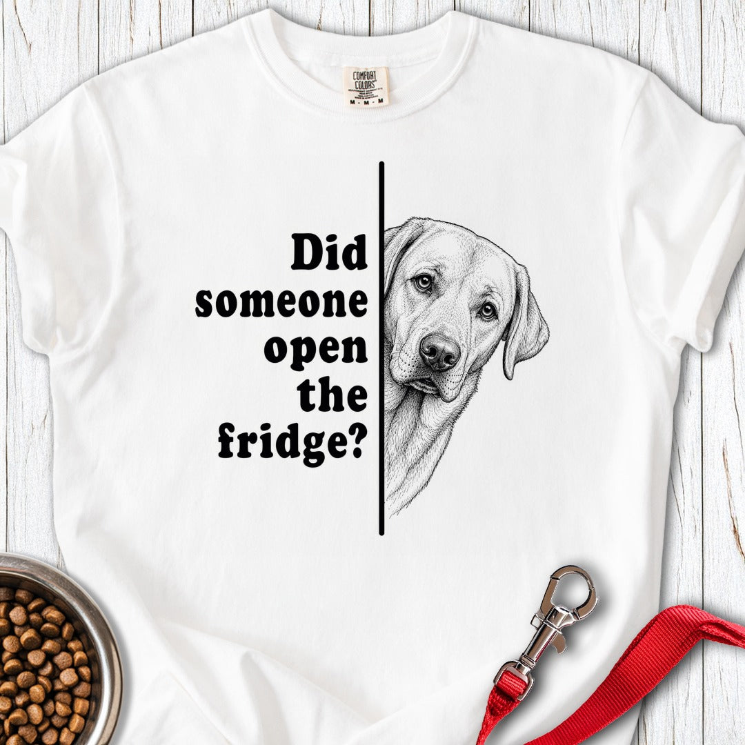 Hungry Labrador Premium Tee White