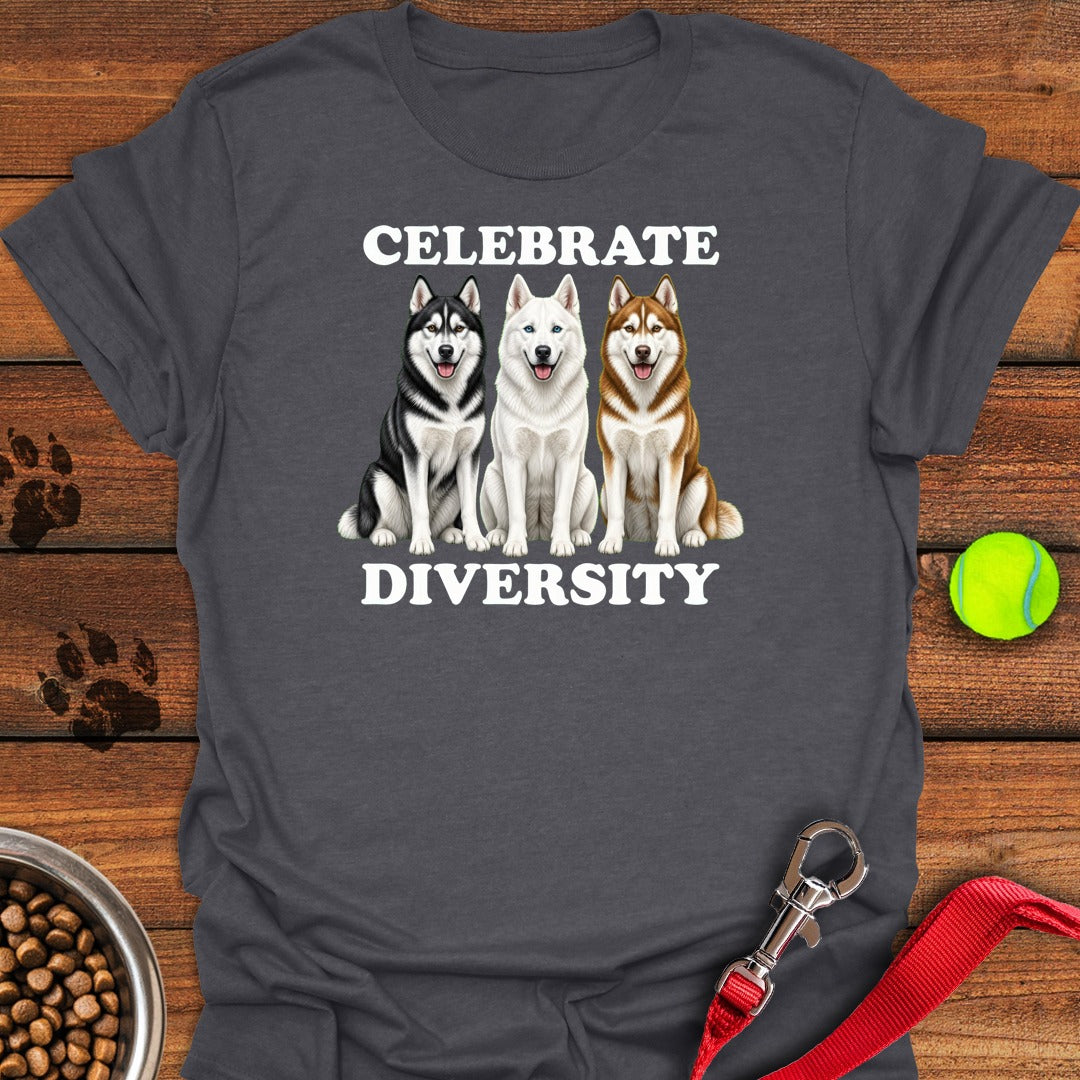 Huskies Celebrate Diversity Dark Heather