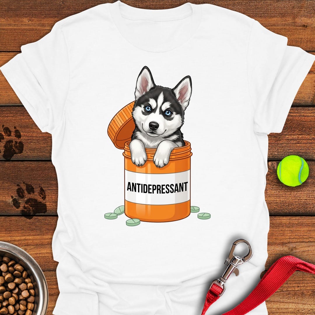 Husky Antidepressant White
