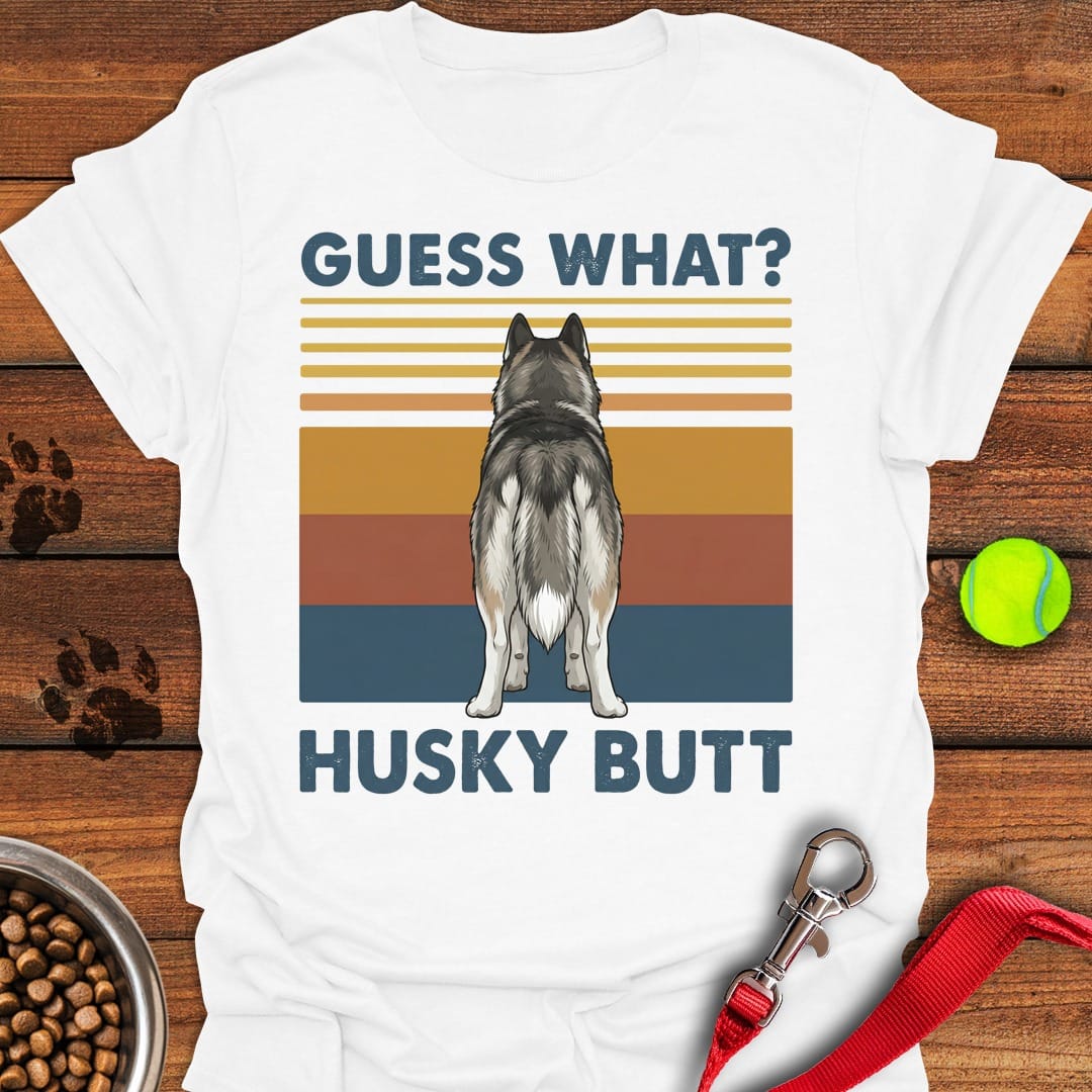 Husky Butt White