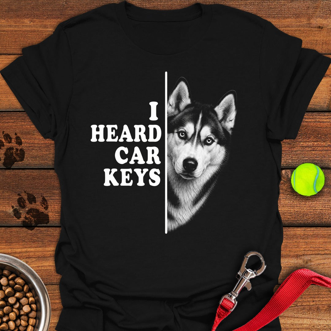 Husky Car Keys Black