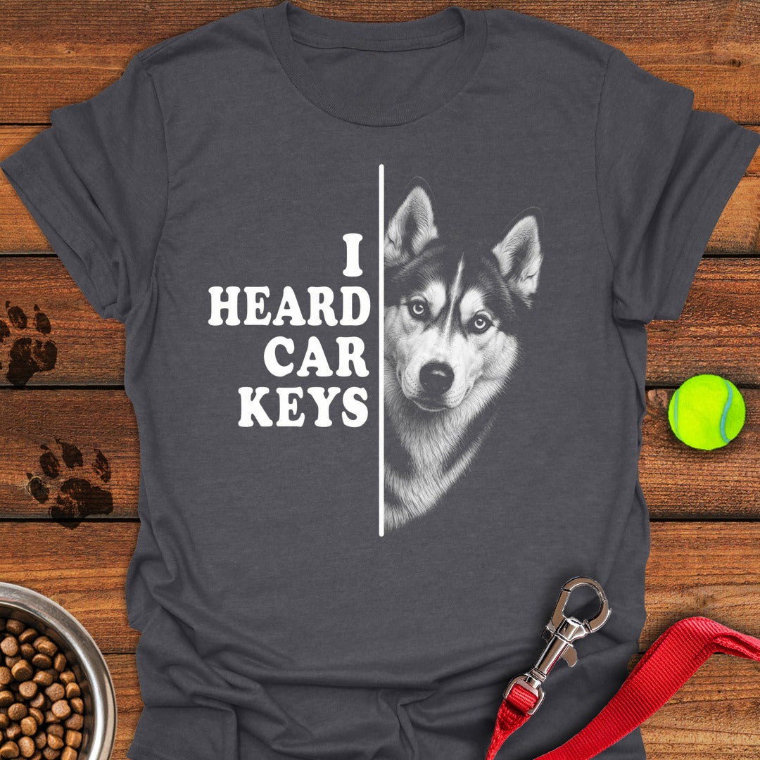 Husky Car Keys Dark Heather