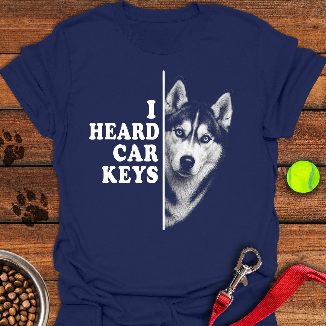 Husky Car Keys Navy