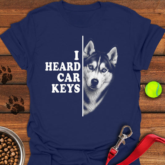 Husky Car Keys Navy
