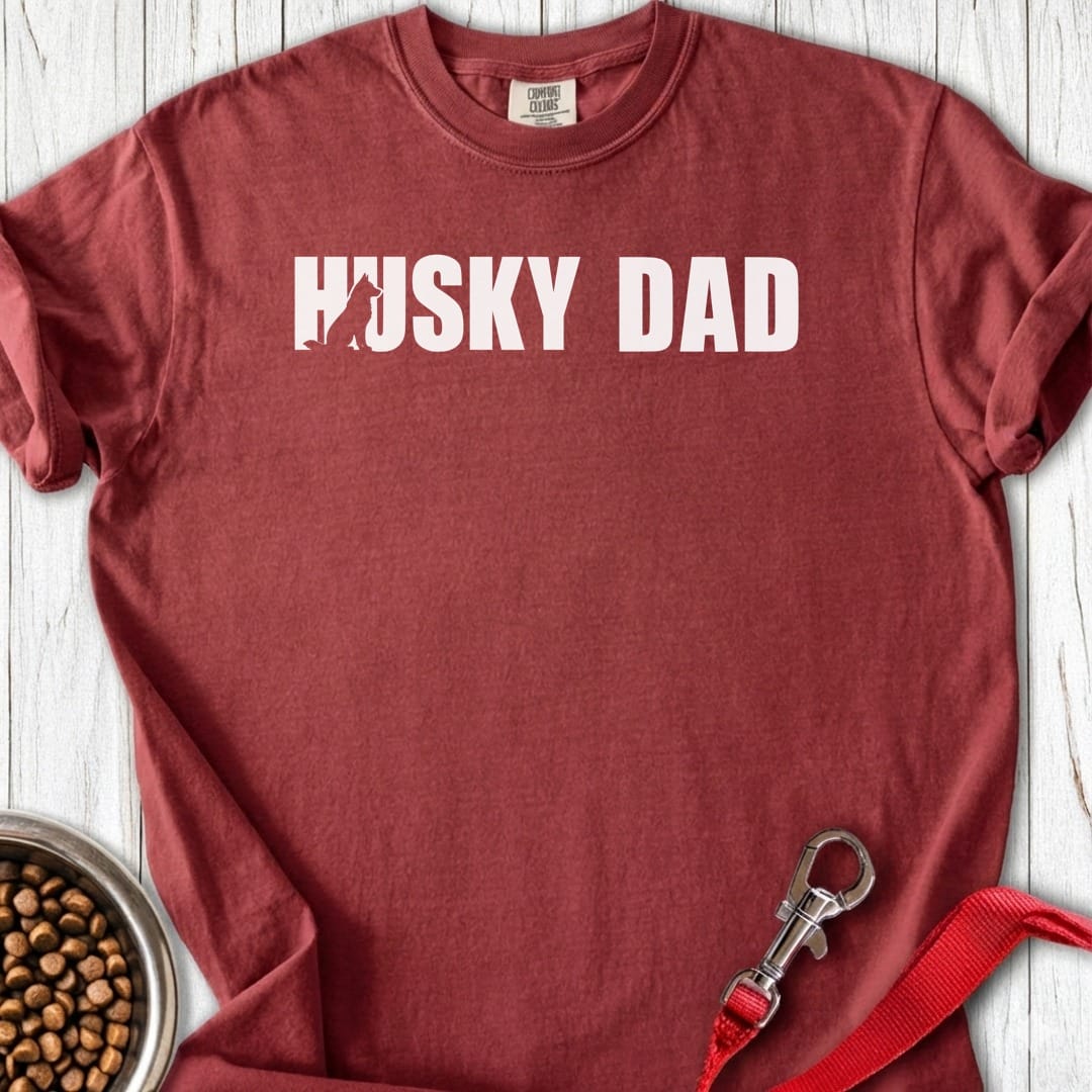 Husky Dad Premium Tee Brick