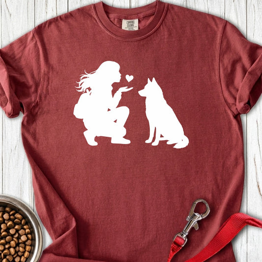 Husky Girl Love Premium Tee Brick