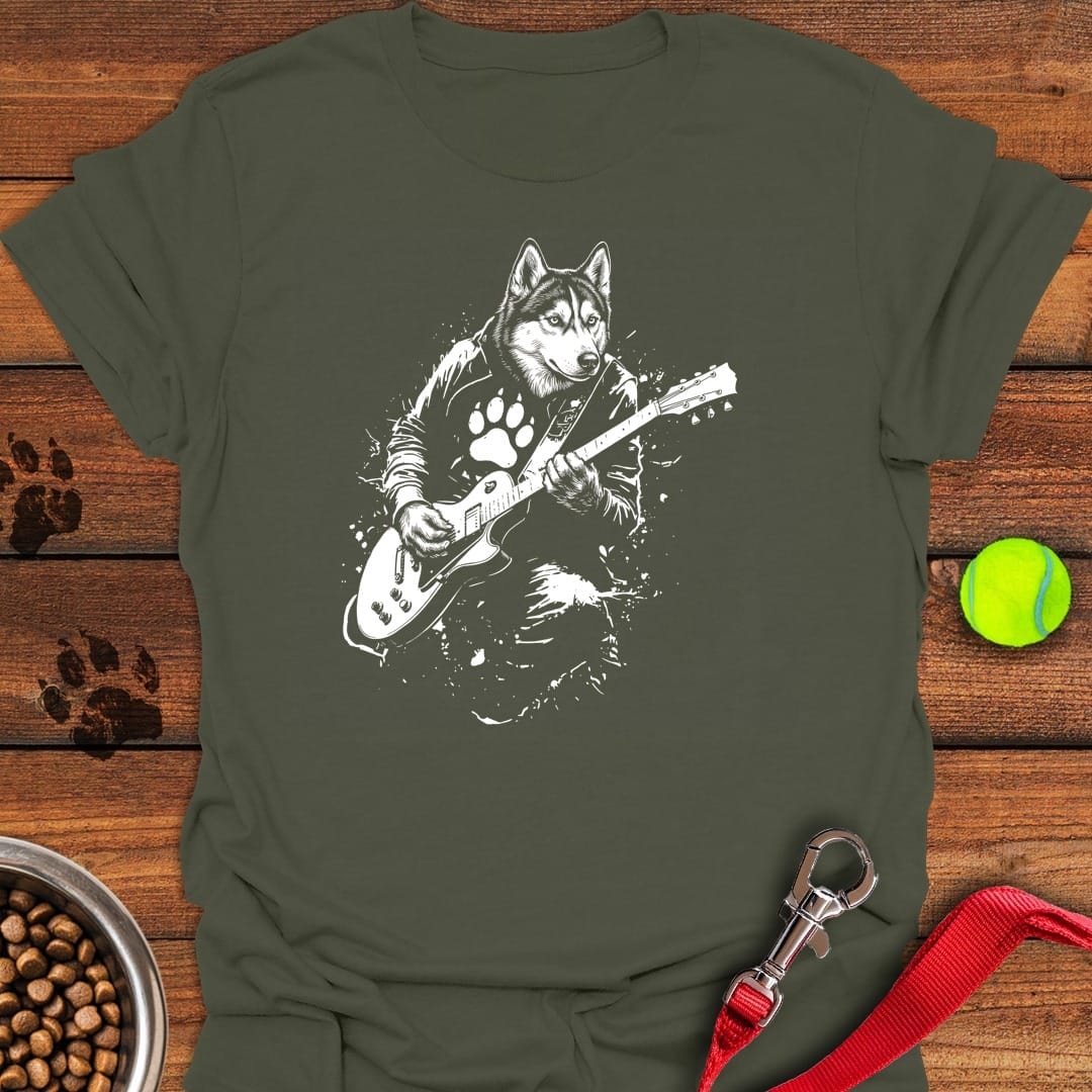 Husky Guitar Military Green