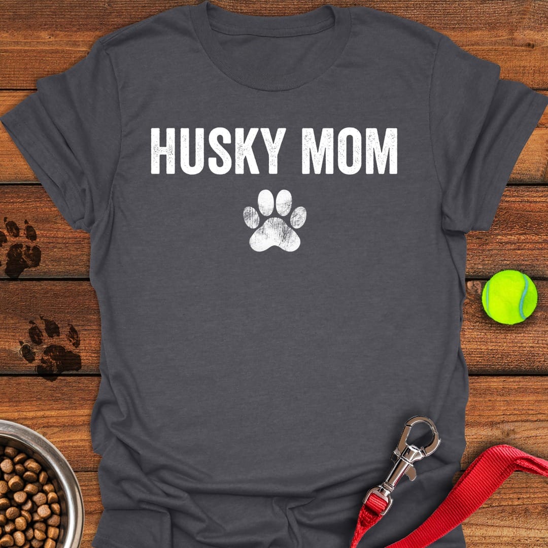 Husky Mom Dark Heather