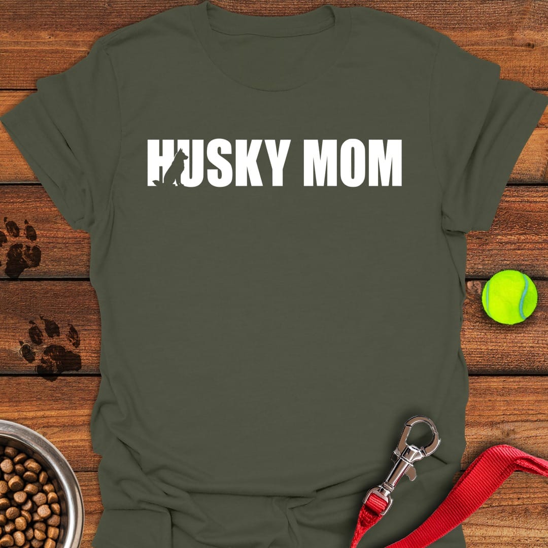 Husky Mom Military Green