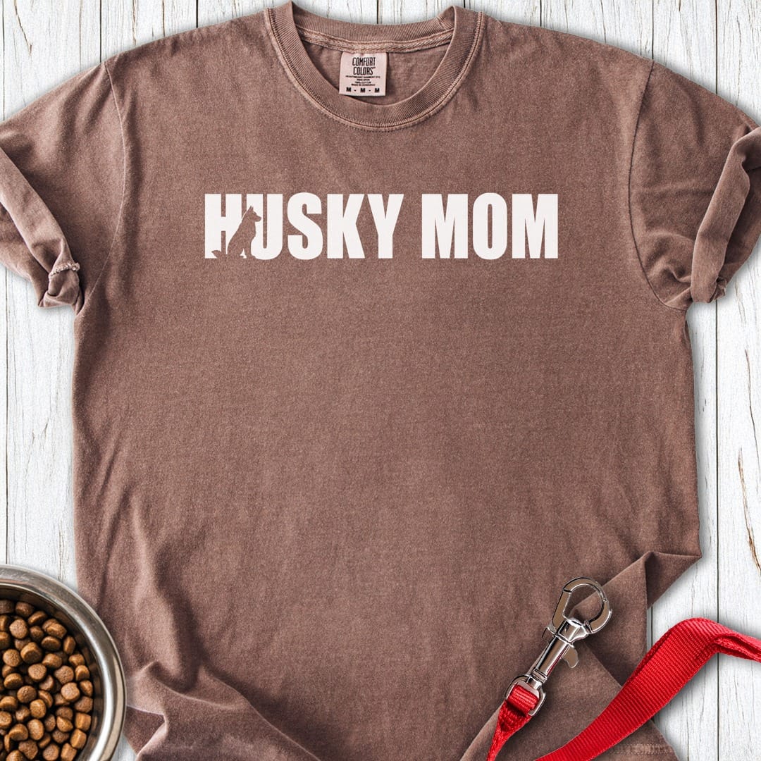 Husky Mom Premium Tee Espresso