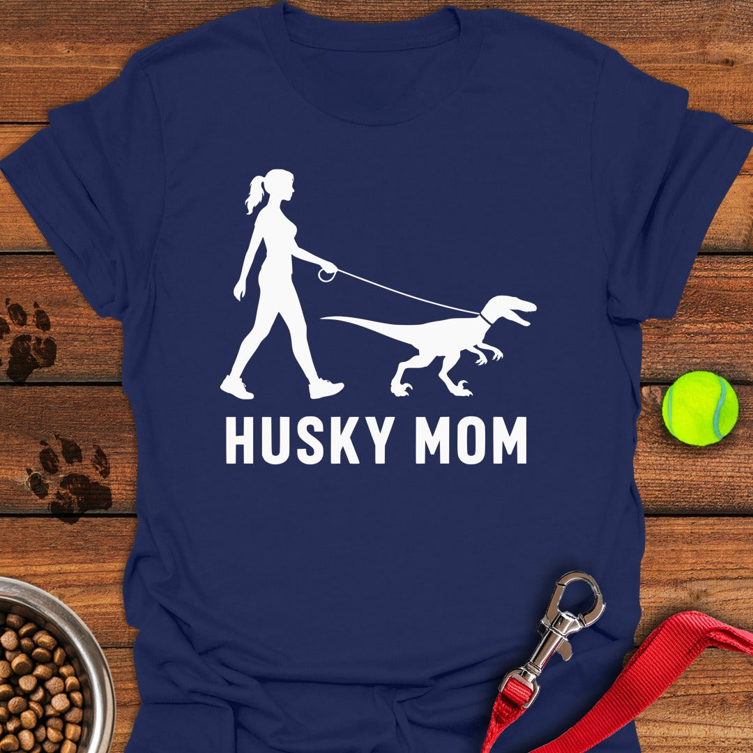 Husky Mom Velociraptor Navy