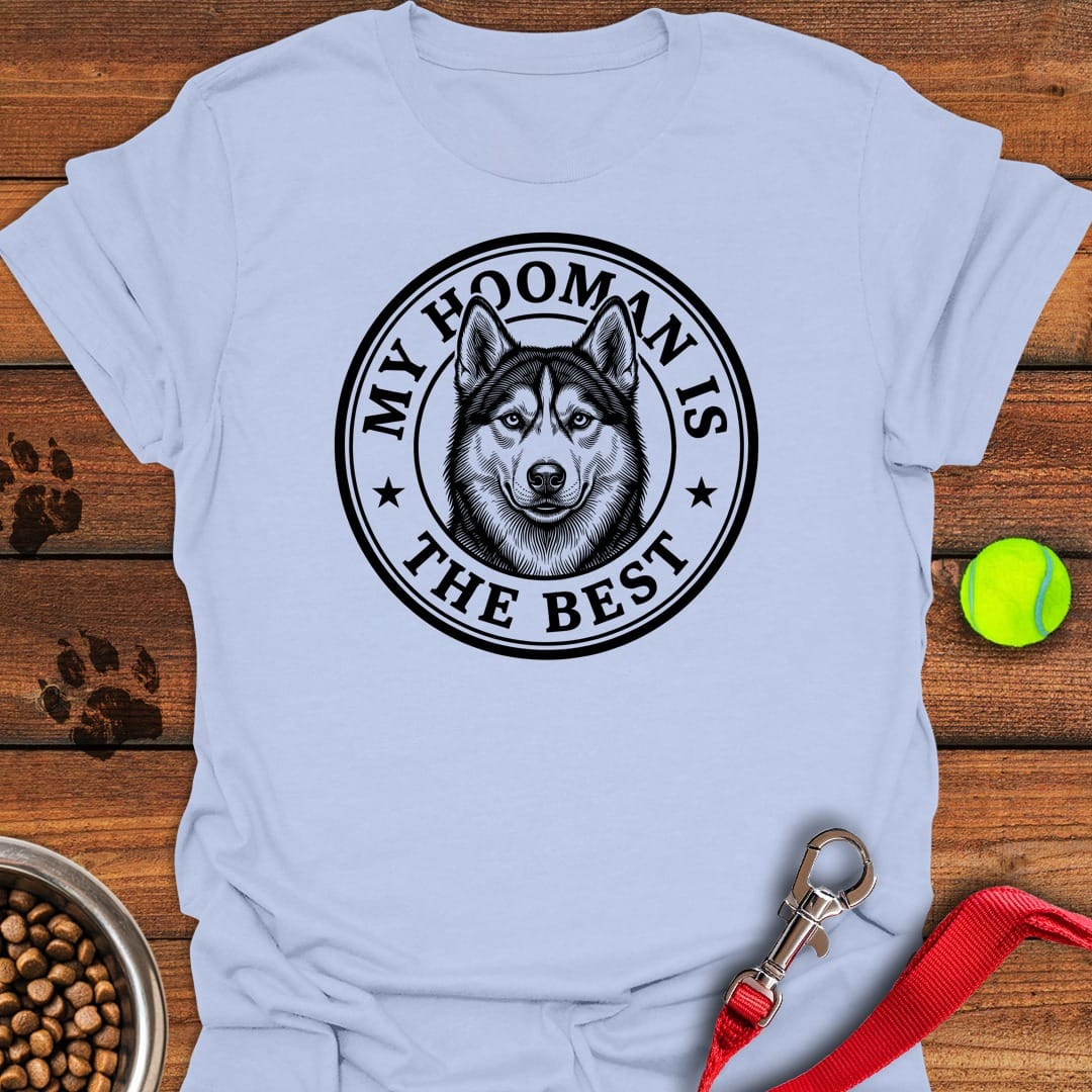 Husky My Hooman Light Blue