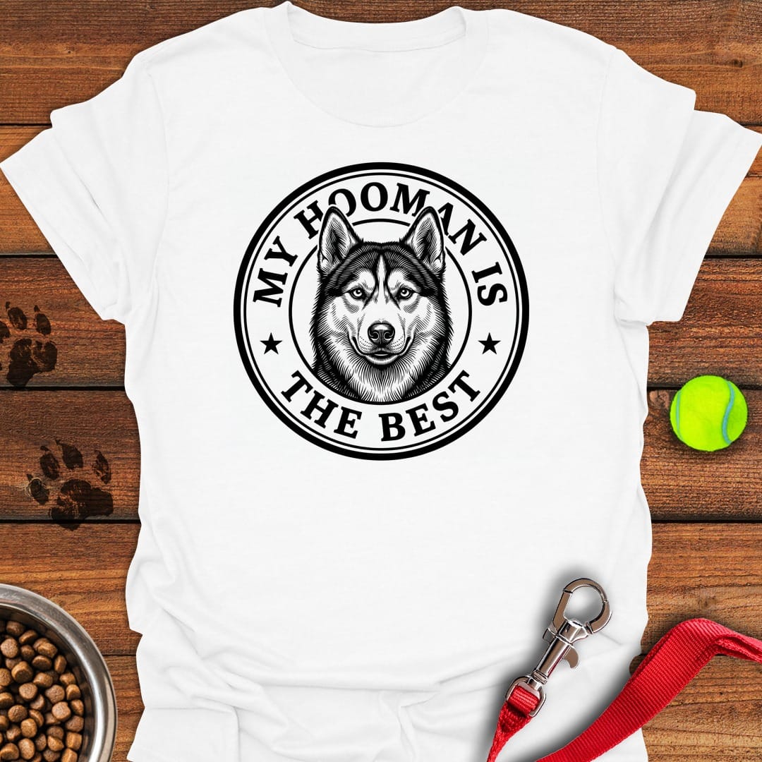 Husky My Hooman White