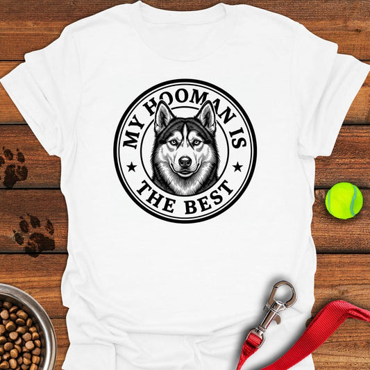 Husky My Hooman White