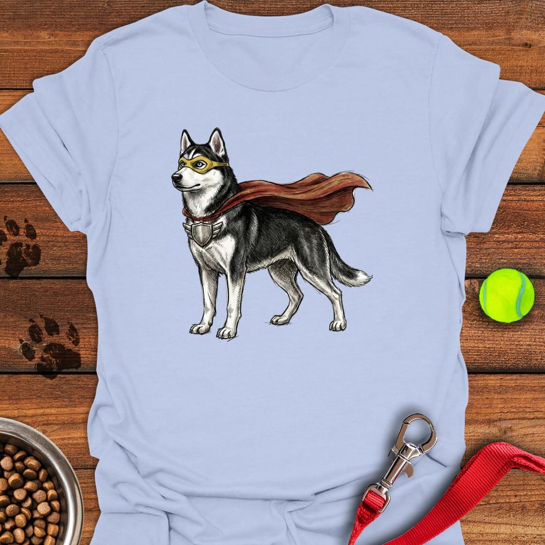 Husky Superhero Light Blue