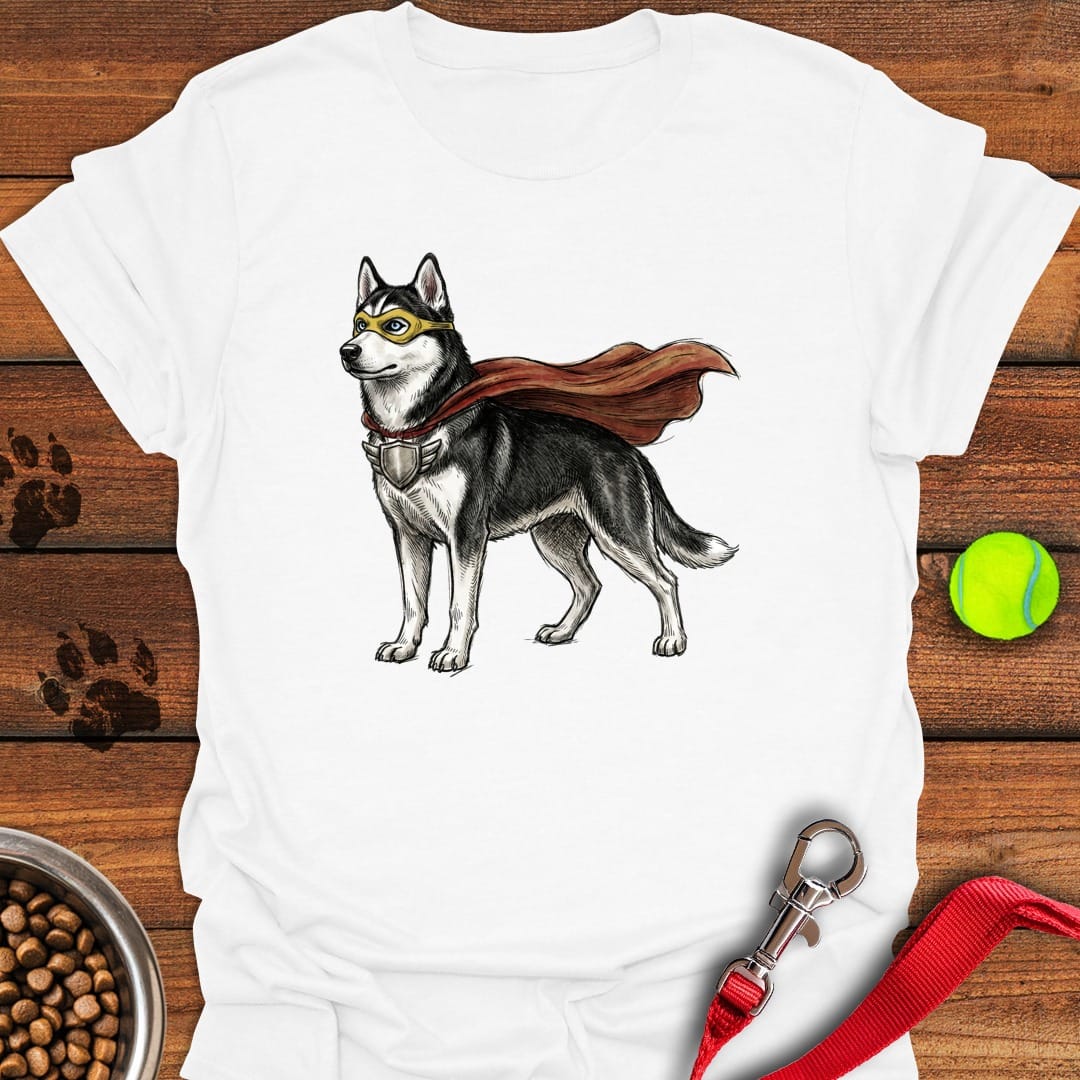 Husky Superhero White