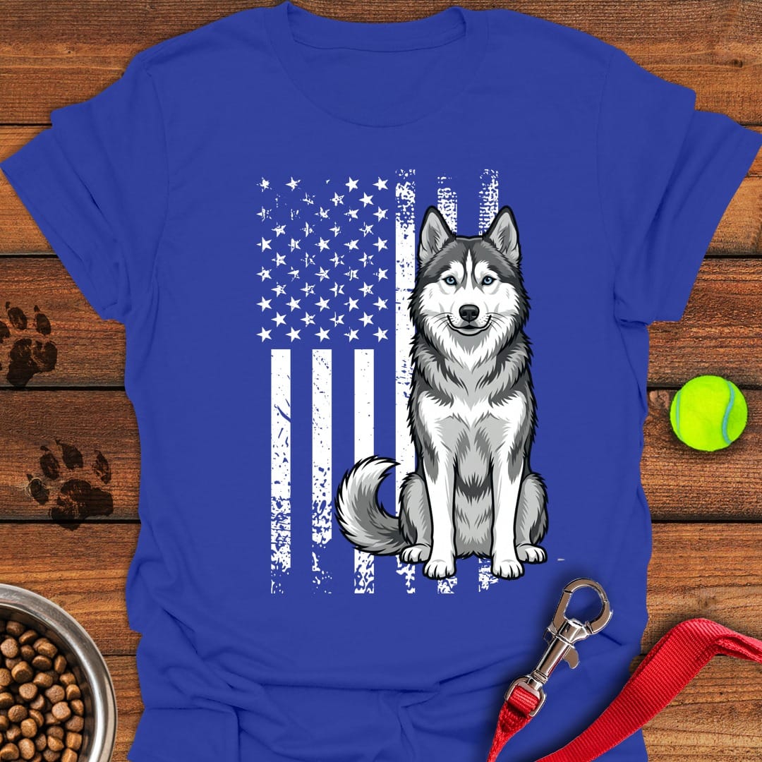 Husky USA Flag Royal