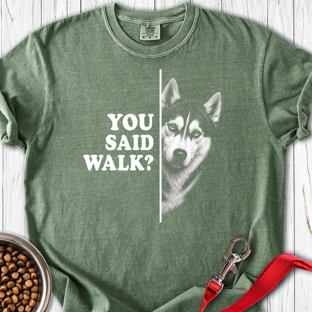 Husky Walk Premium Tee Moss
