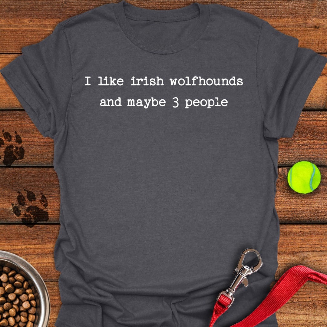 I Like Irish Wolfhounds Dark Heather