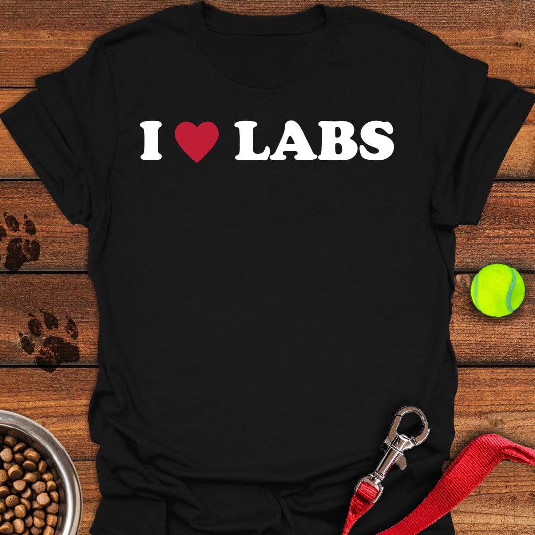 I Love Labs Black