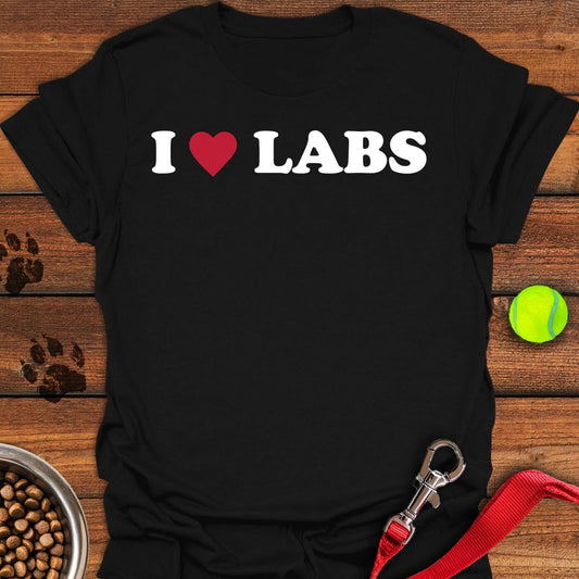 I Love Labs Black