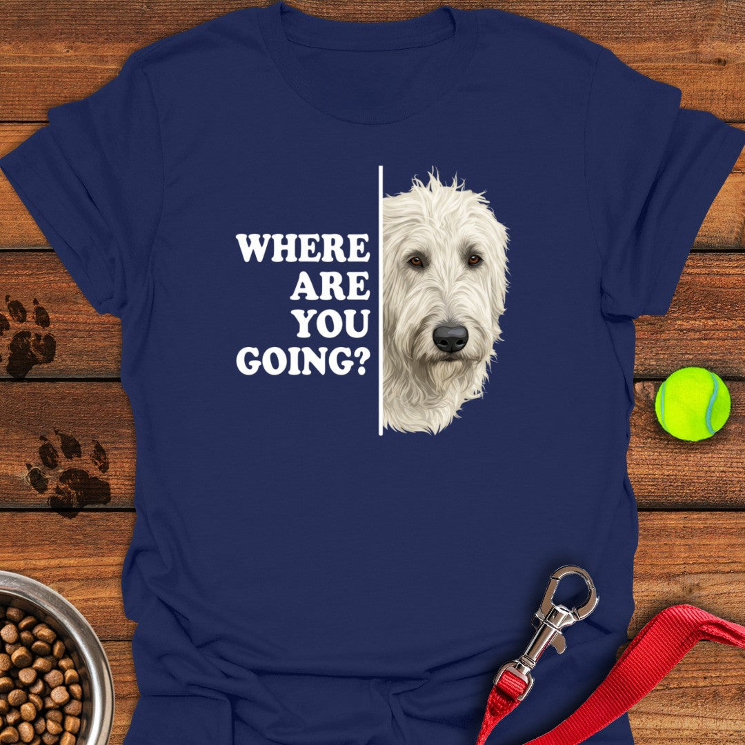 Irish Wolfhound Alert Navy