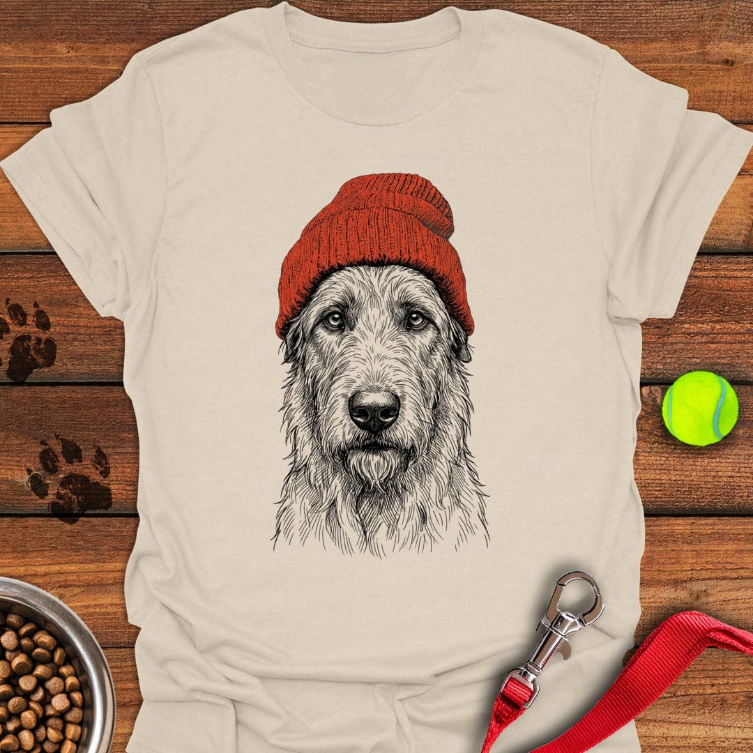 Irish Wolfhound Beanie Natural