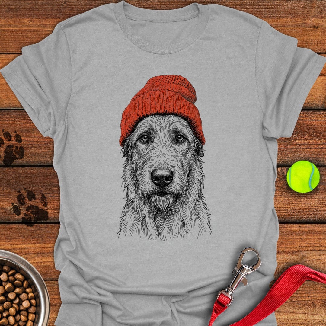 Irish Wolfhound Beanie Sport Grey