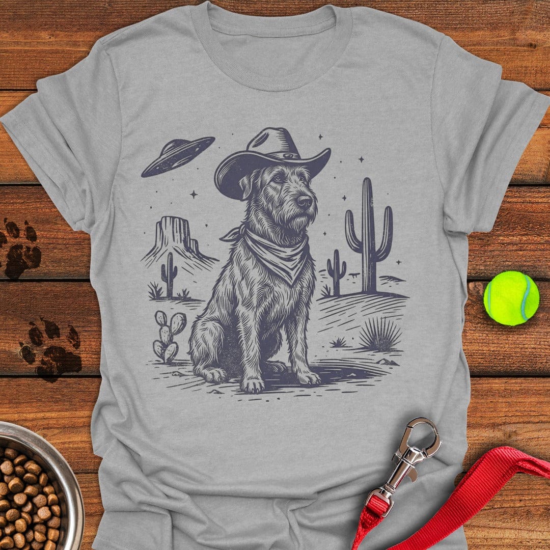Irish Wolfhound Cowboy Sport Grey