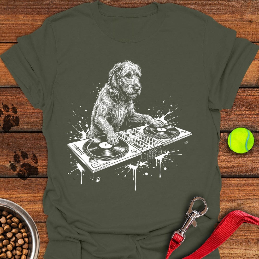 Irish Wolfhound DJ Military Green