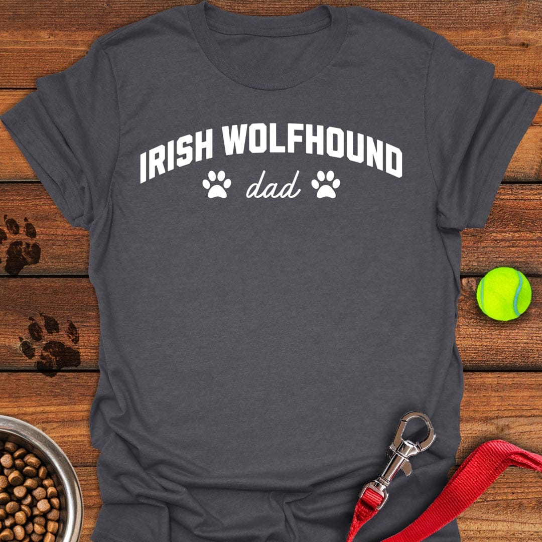 Irish Wolfhound Dad Dark Heather
