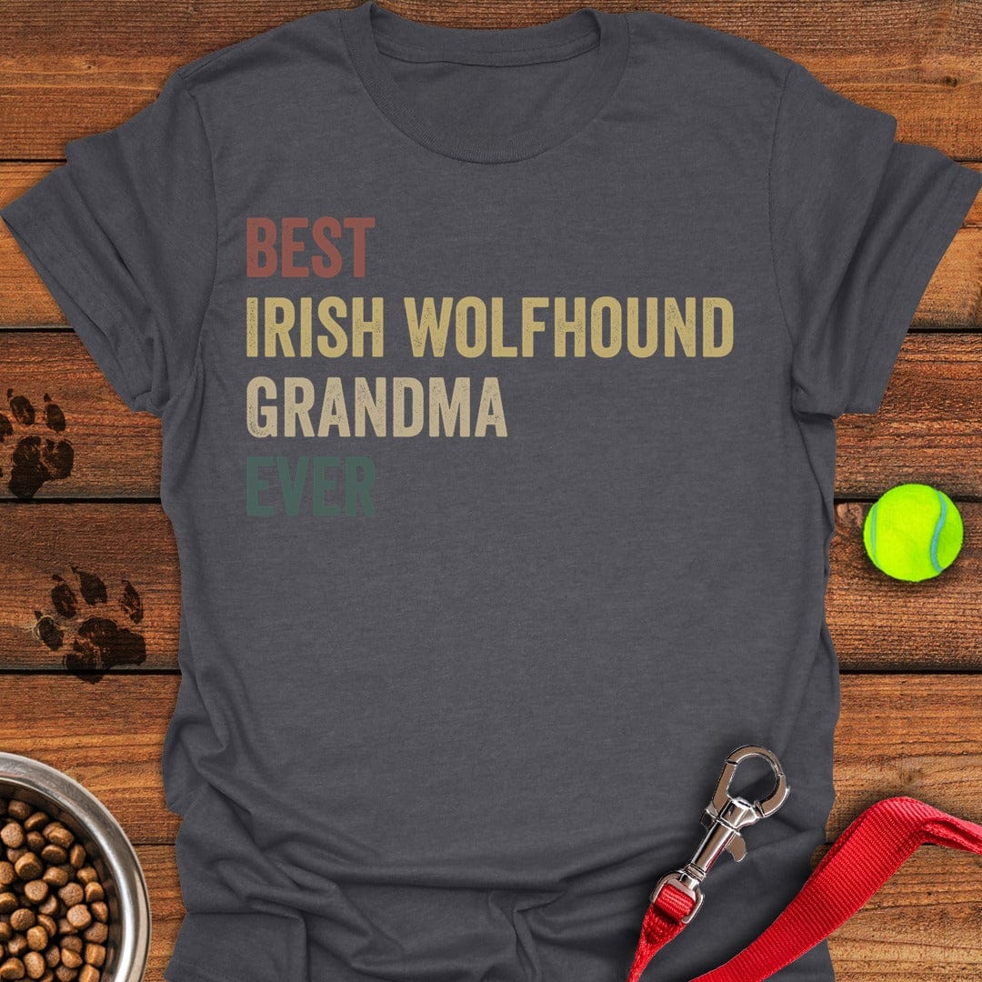Irish Wolfhound Grandma Dark Heather