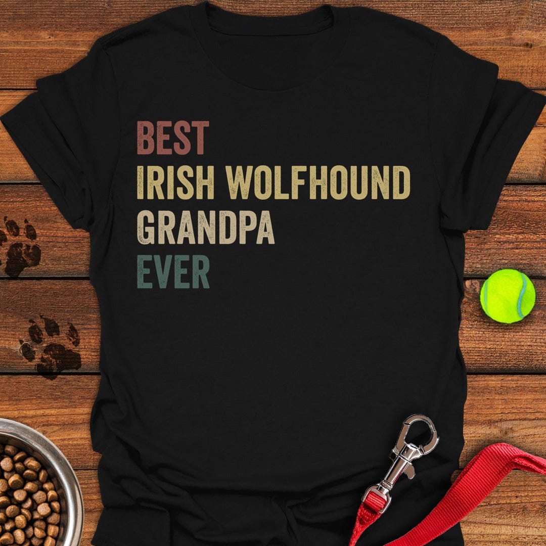 Irish Wolfhound Grandpa Black